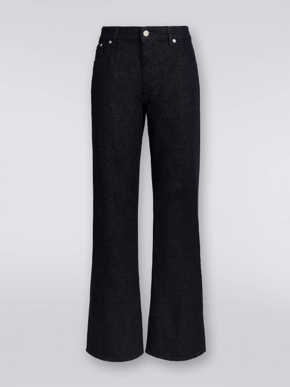 M Missoni Pantaloni cinque tasche in denim lamé In Saldo