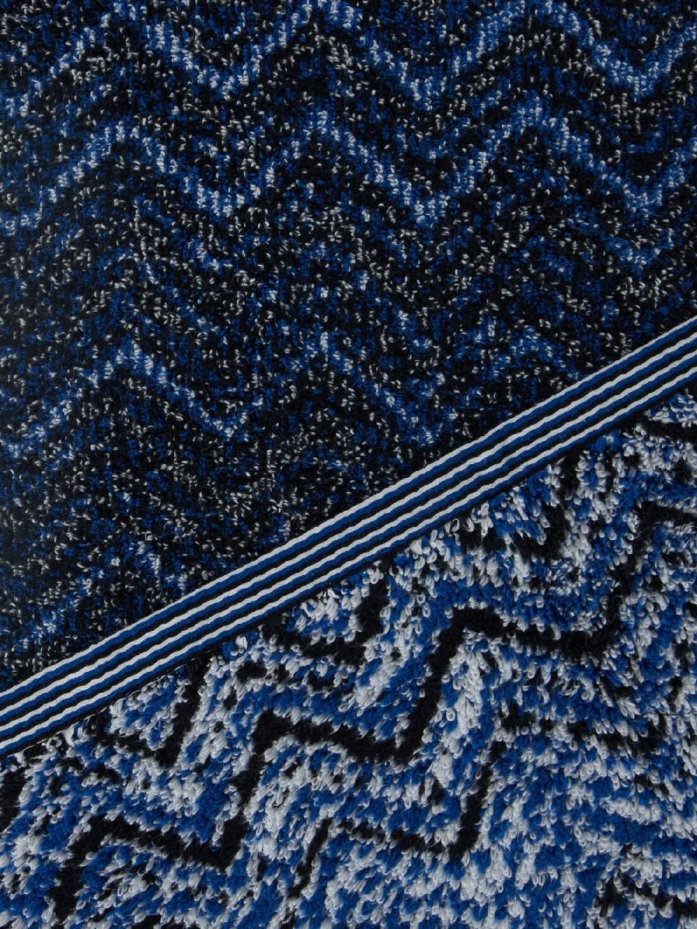 M Missoni Set 2 pezzi di asciugamani da bagno Azul in spugna di cotone Flash Sale