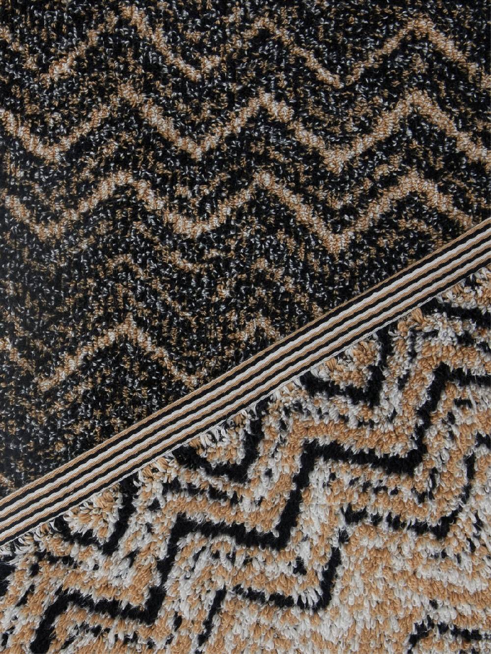 M Missoni Set 2 pezzi di asciugamani da bagno Azul in spugna di cotone Fornitura limitata