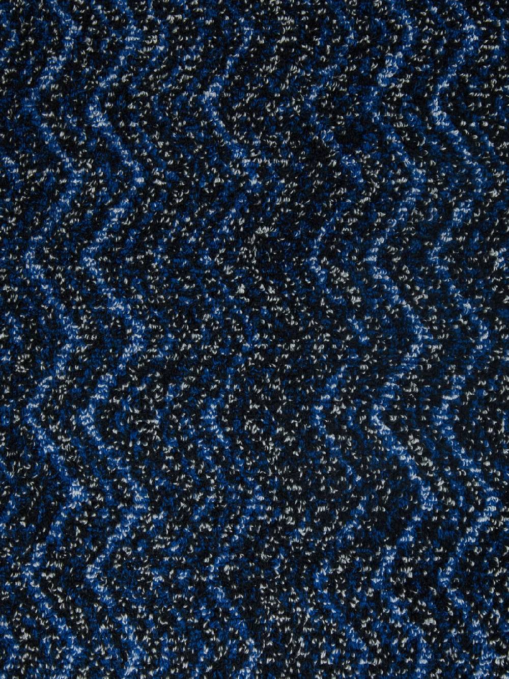 M Missoni Tappetino da bagno Azul 60x90 cm in cotone chevron Offerta esclusiva