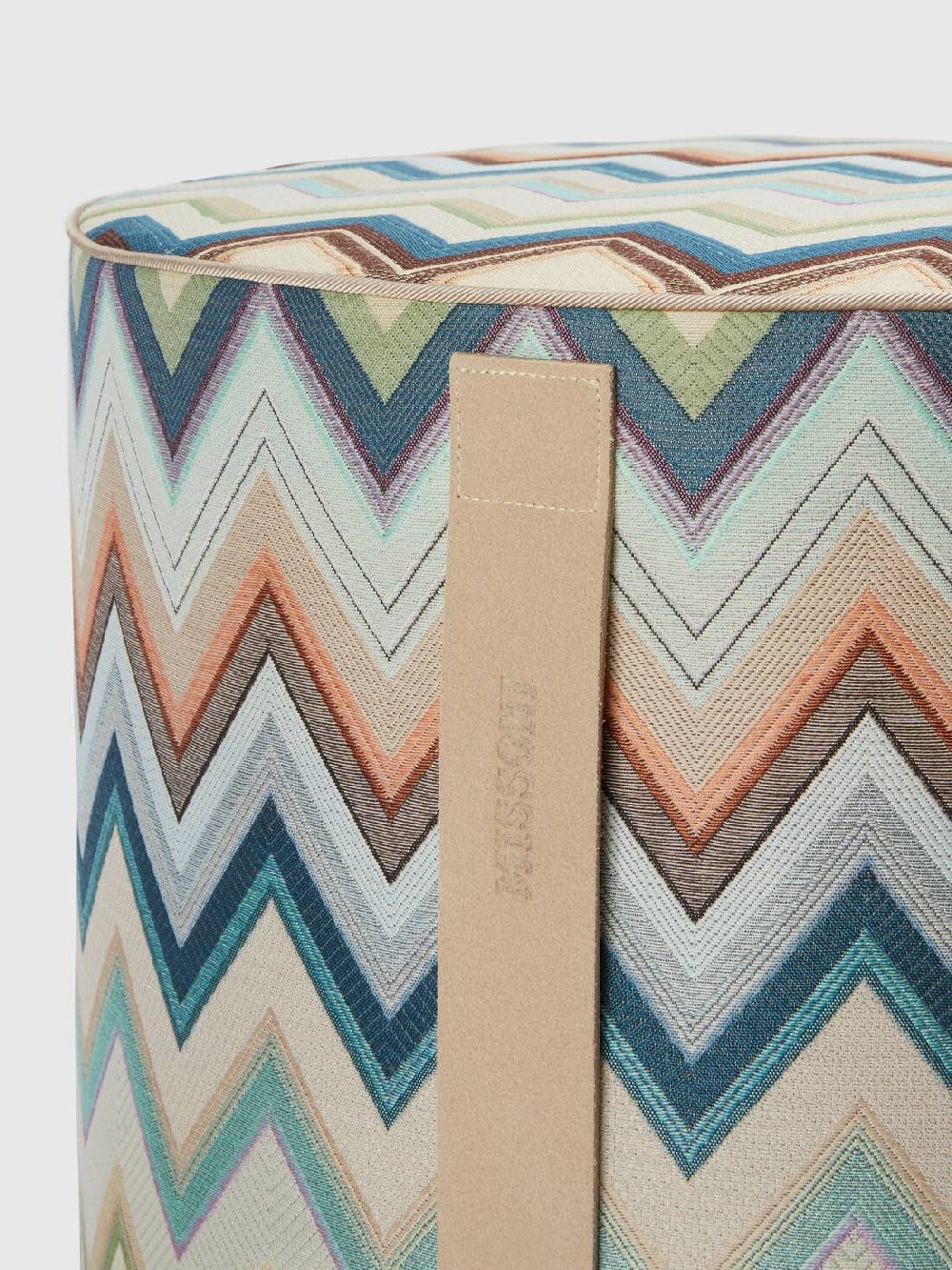 M Missoni Pouf cilindrico Agadir 40x30 cm Black Friday
