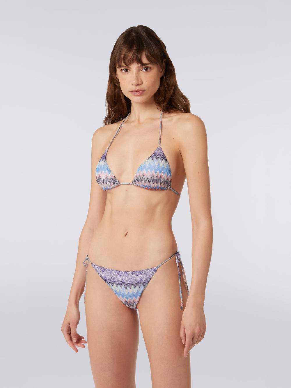 M Missoni Biki in viscosa chevron fiammata Online Outlet