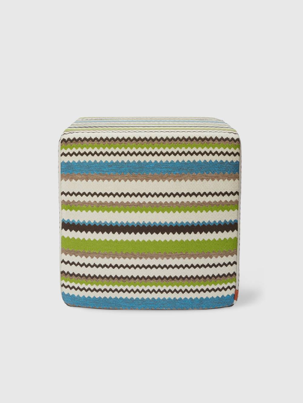 M Missoni Pouf da esterno cubico Cancun chevron 40x40x40 cm Super Saving Price