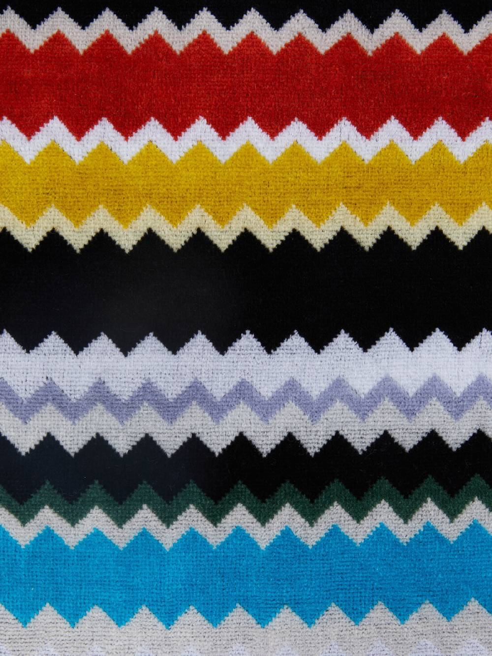 M Missoni Set 2 pezzi di asciugamani da bagno Curt in spugna di cotone chevron ACQUISTA ORA
