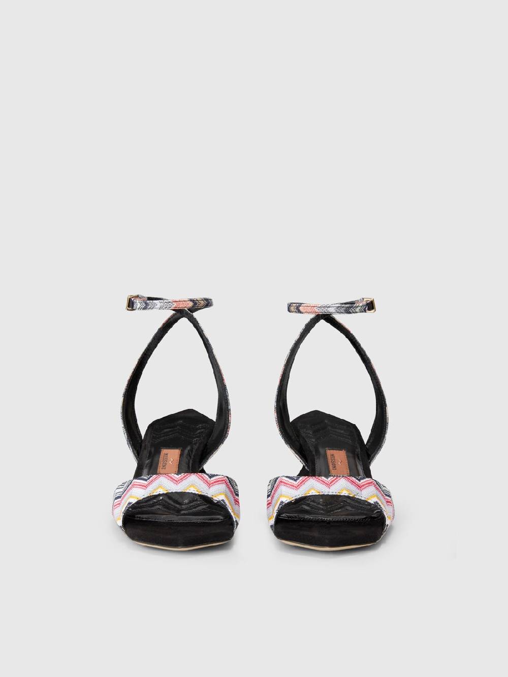 M Missoni Sandali con cinturino e motivo chevron Promozione temporanea