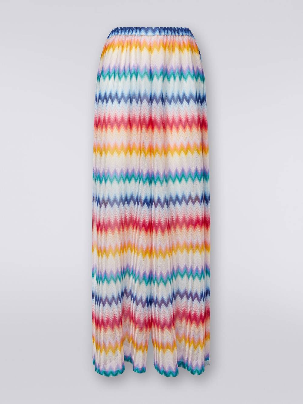 M Missoni Pantaloni copricostume zig zag con lurex Super sconto