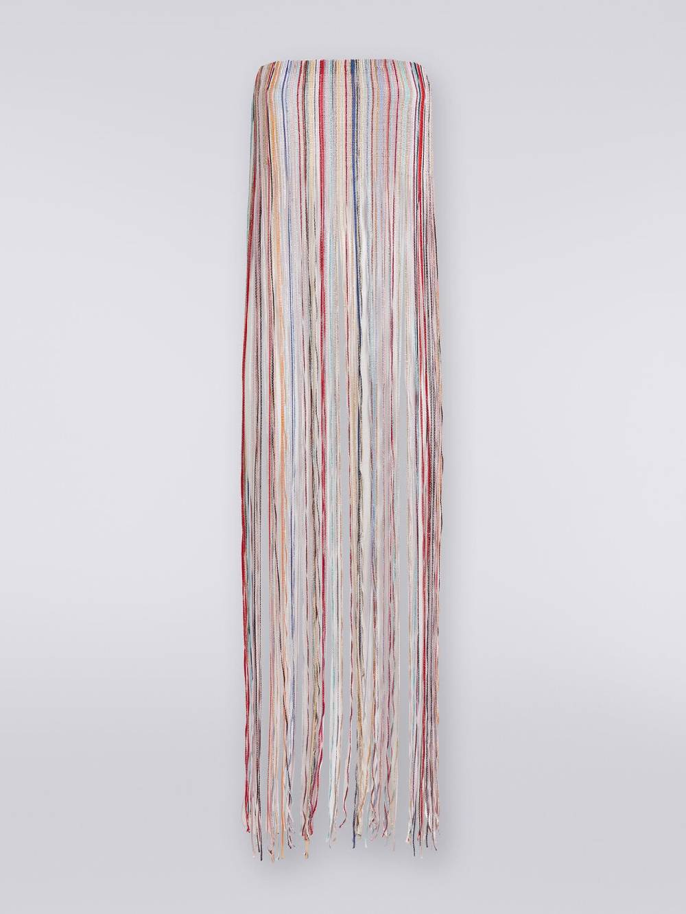 M Missoni Abito copricostume a bustier con frange e lurex Qualità