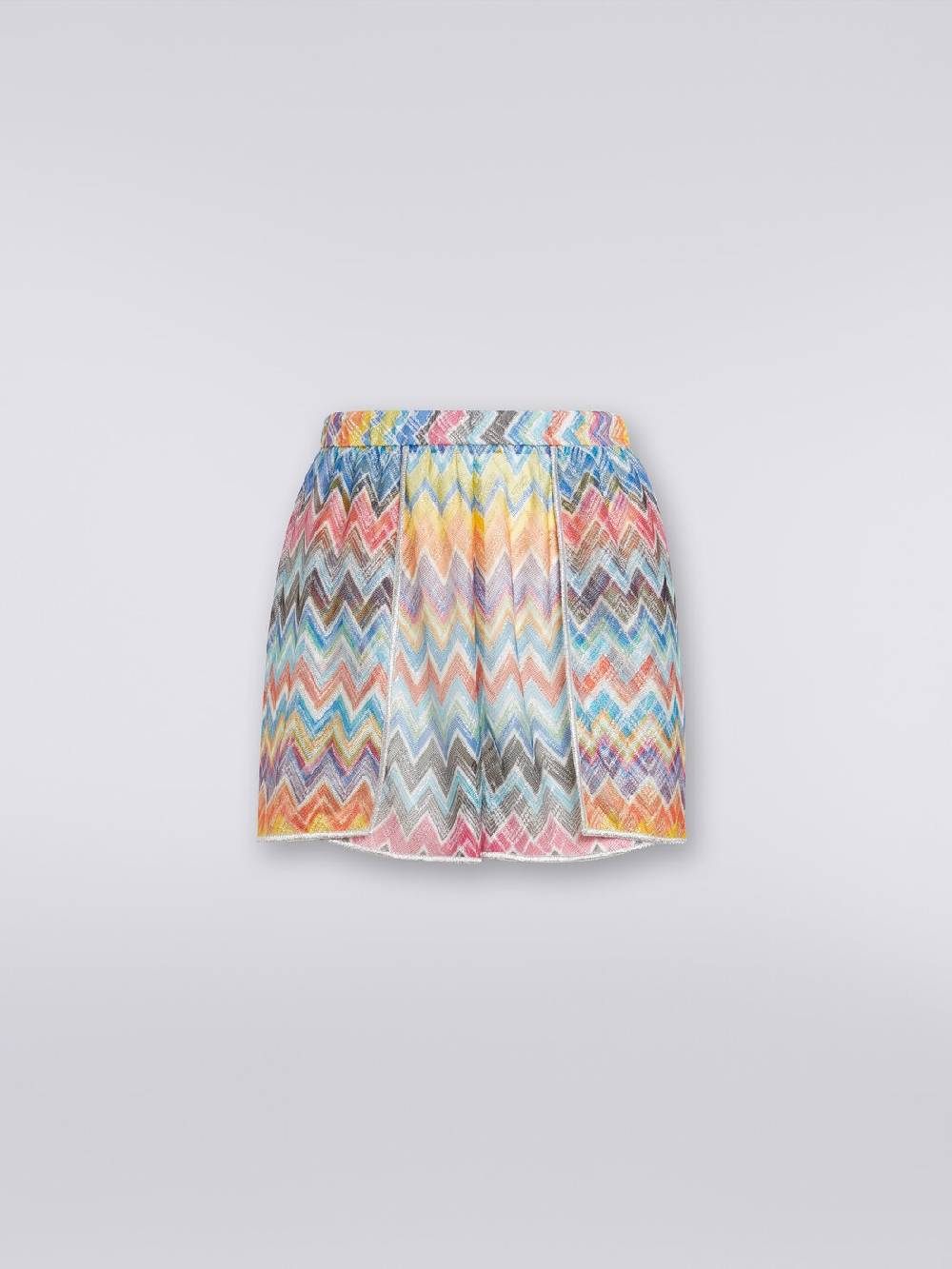 M Missoni Shorts copricostume con stampa zig zag e lurex Promozione