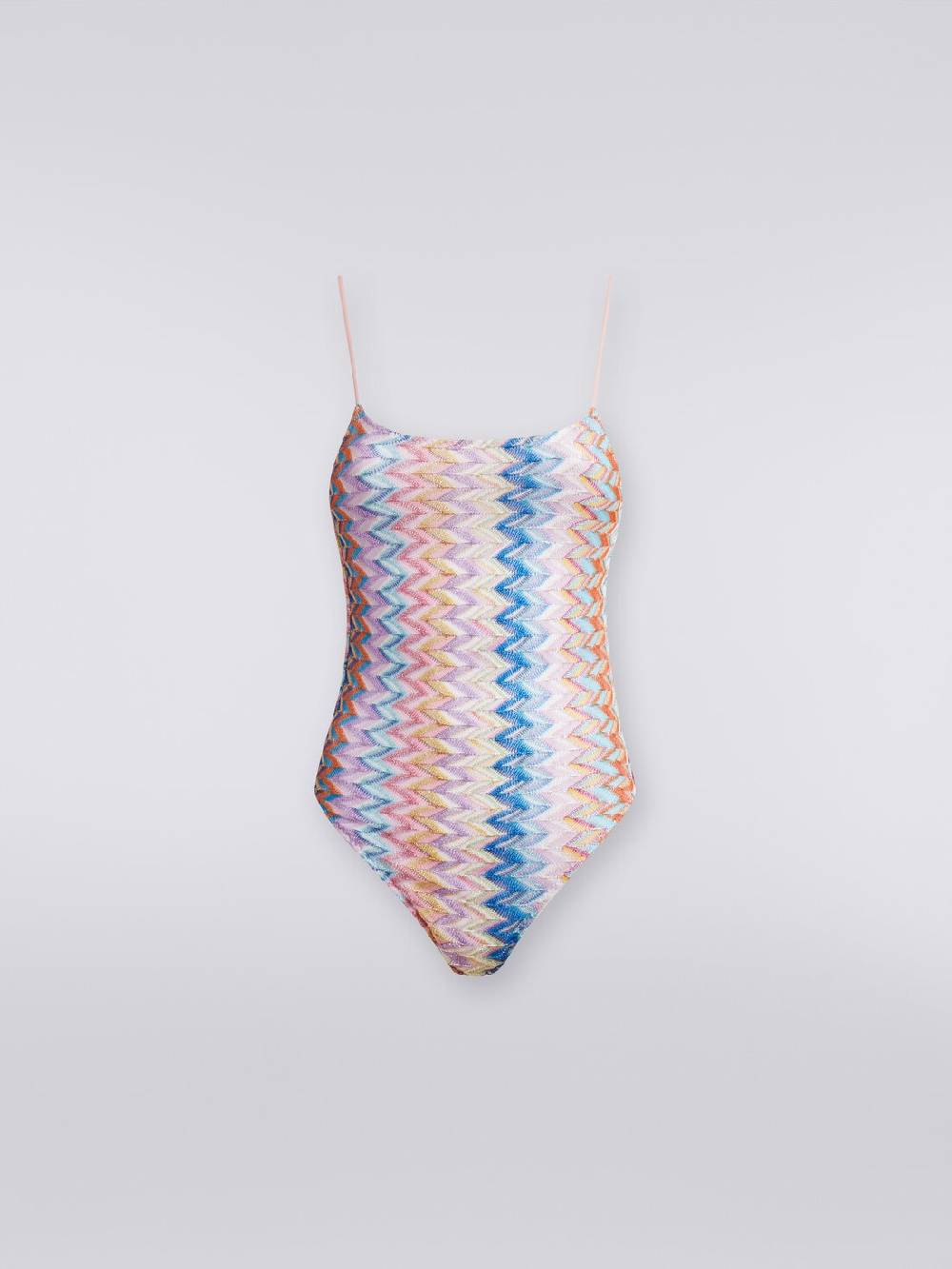 M Missoni Costume intero lamé con spalline sottili regolabili Convenienza