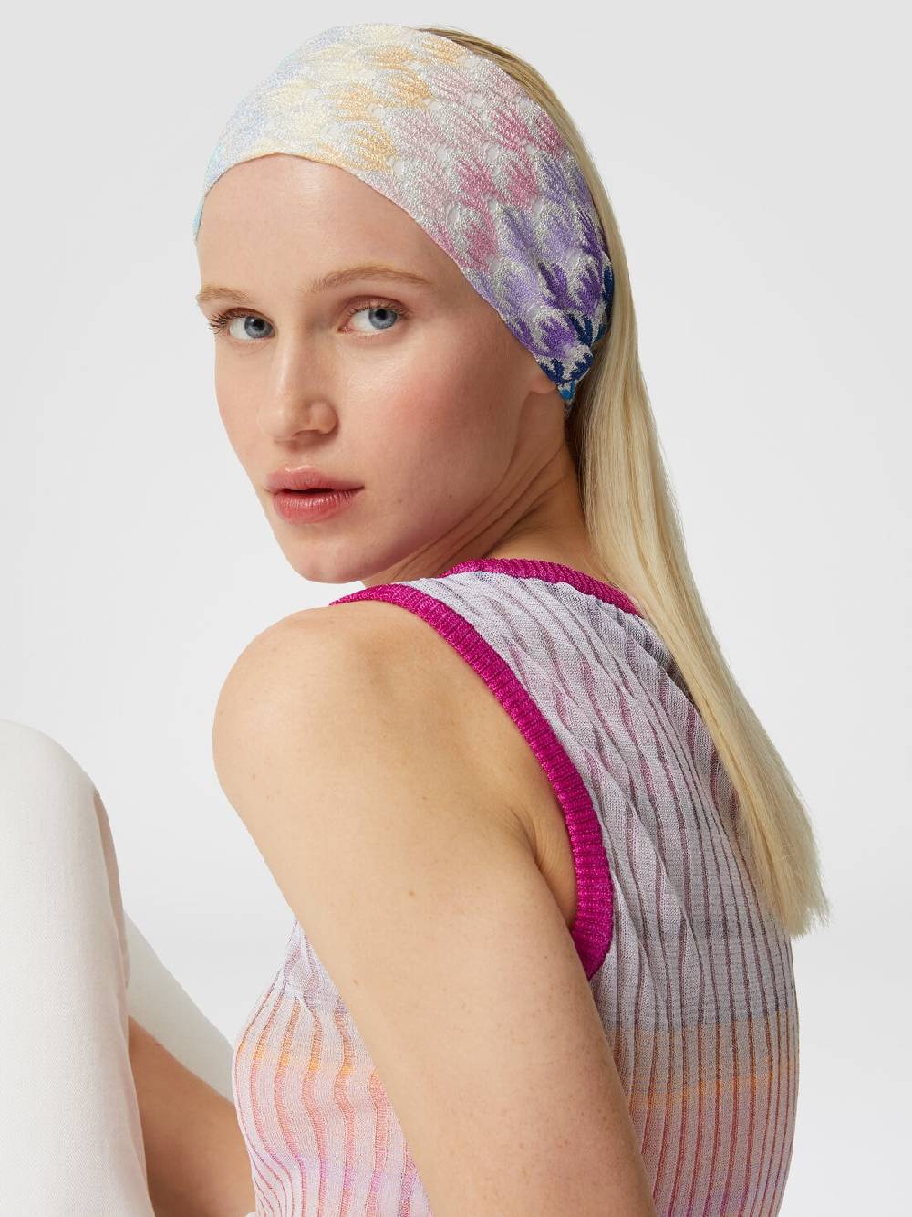 M Missoni Fascia in viscosa con lurex Outlet