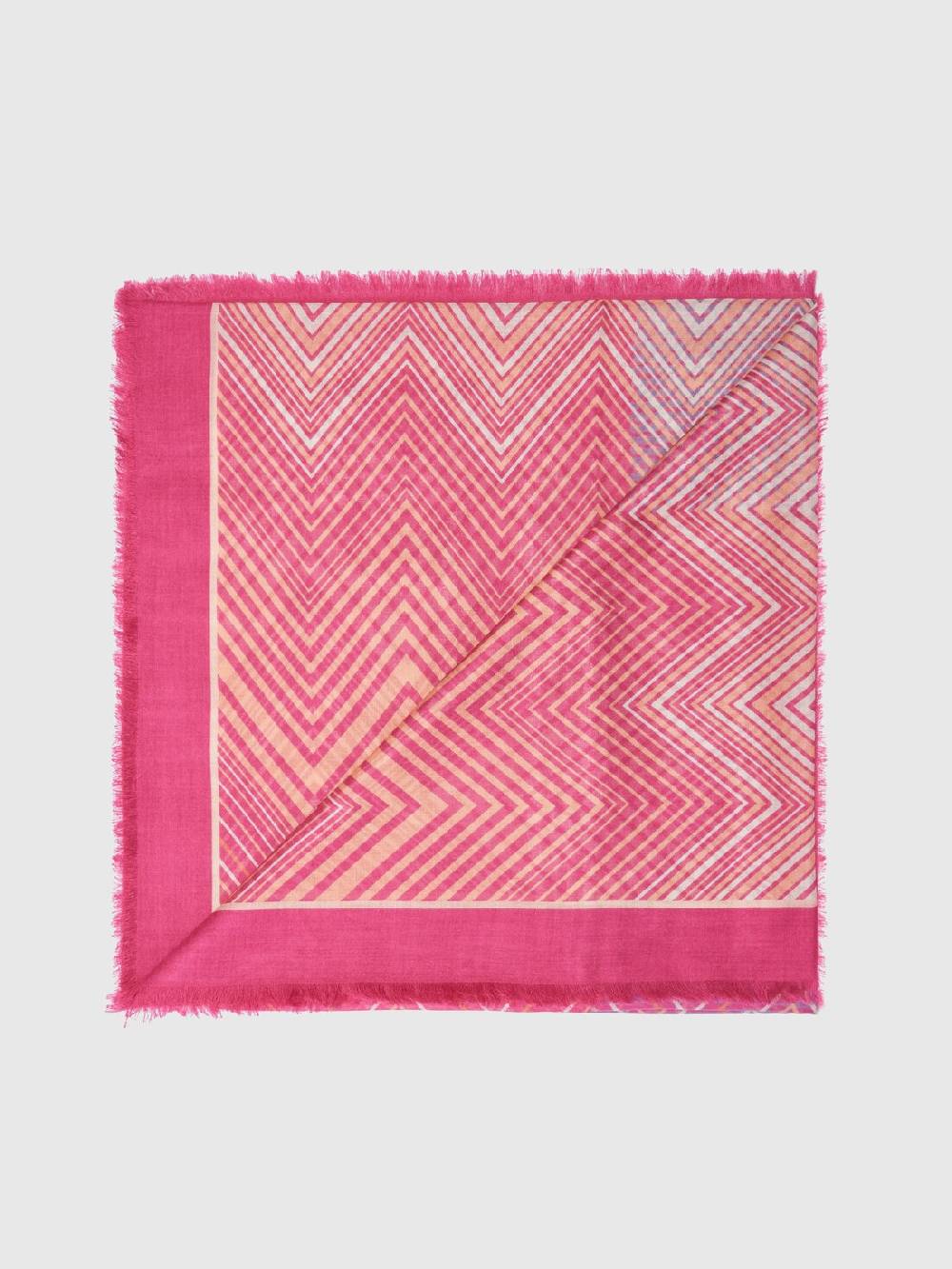 M Missoni Scialle in modal e seta chevron Hotsell