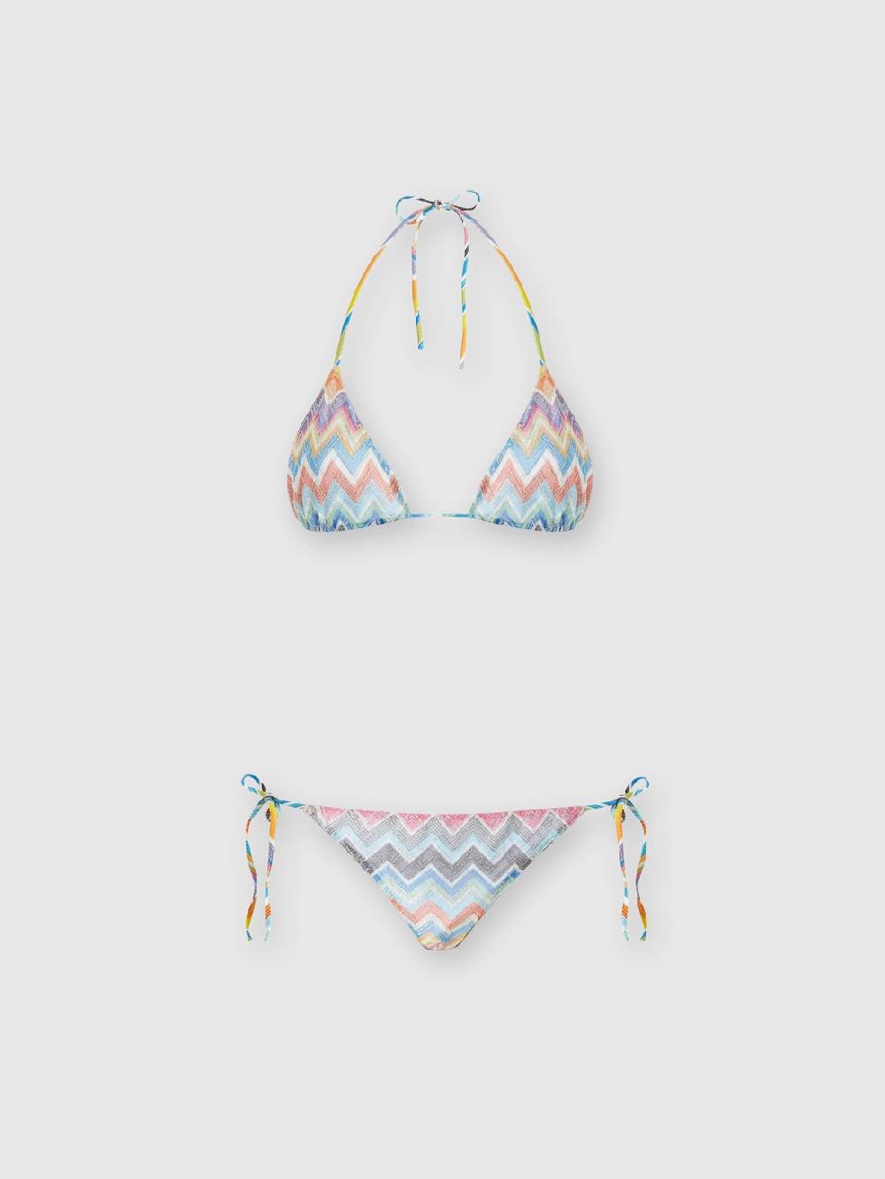 M Missoni Bikini in misto viscosa zig zag con lurex Offerta speciale