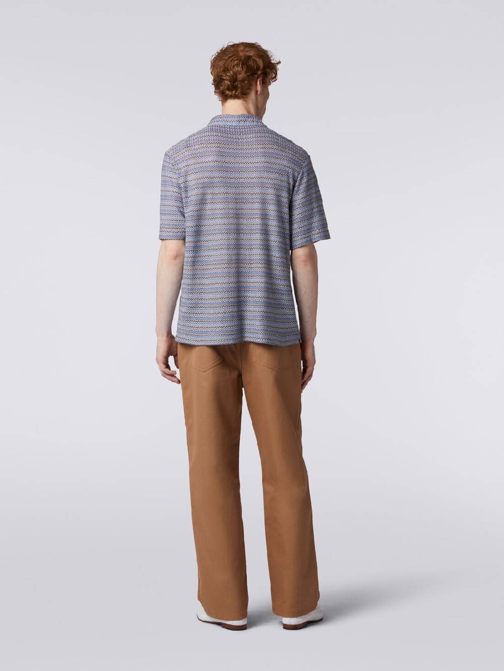M Missoni Camicia a maniche corte modello bowling zig zag Black Friday