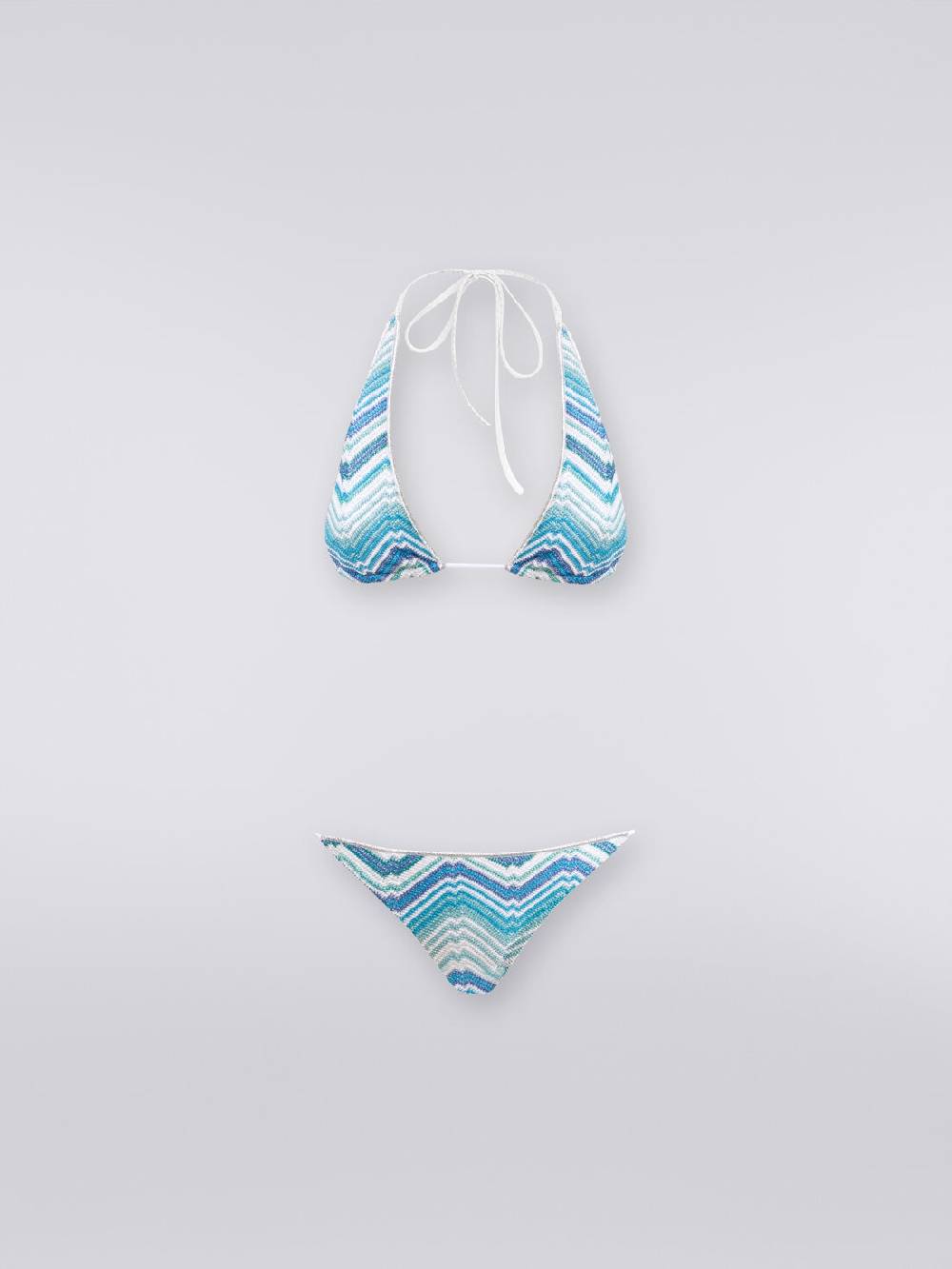 M Missoni Bikini in misto viscosa chevron con lurex Offerta natalizia