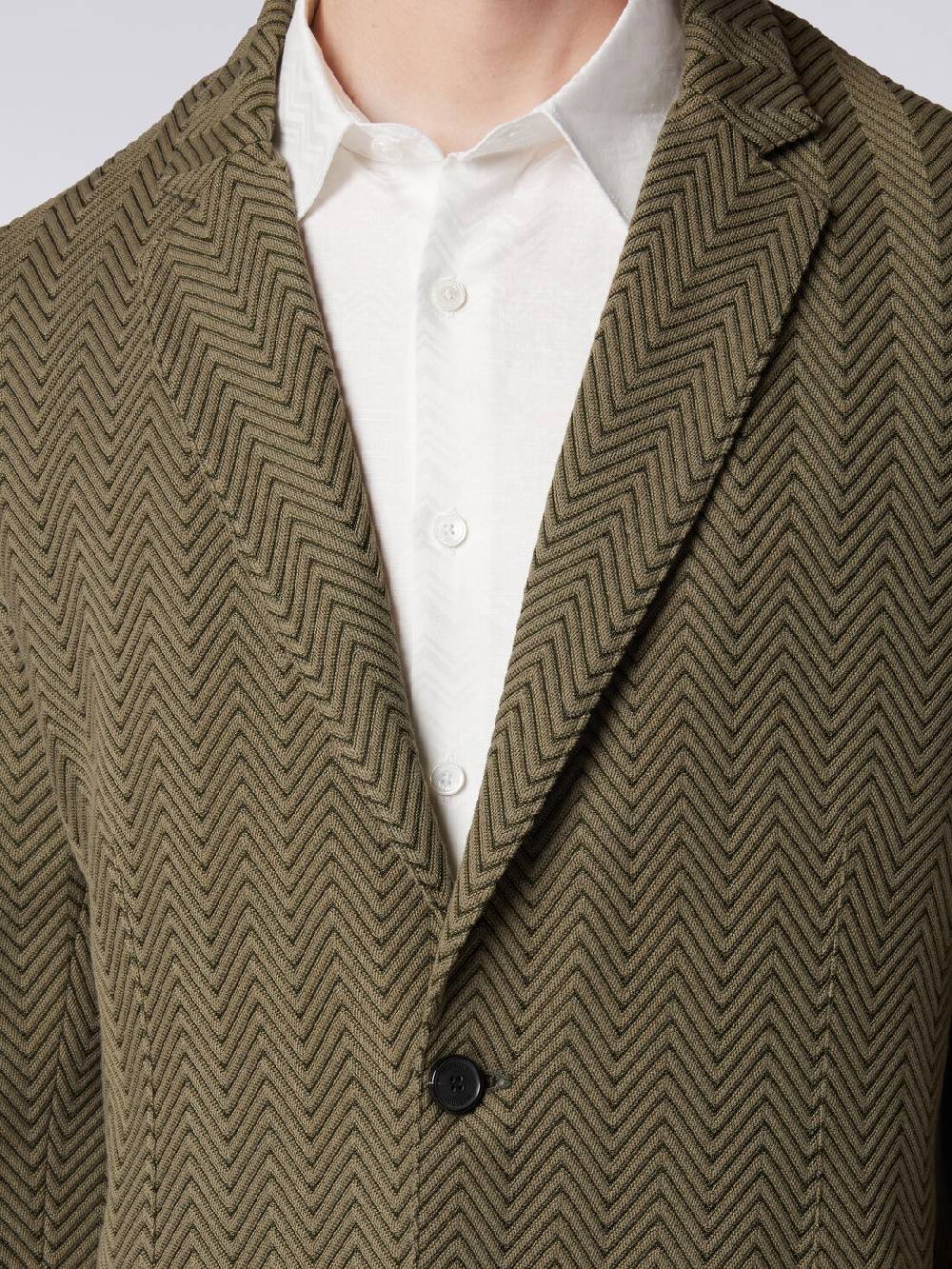 M Missoni Blazer in cotone e viscosa chevron Super Saving Price