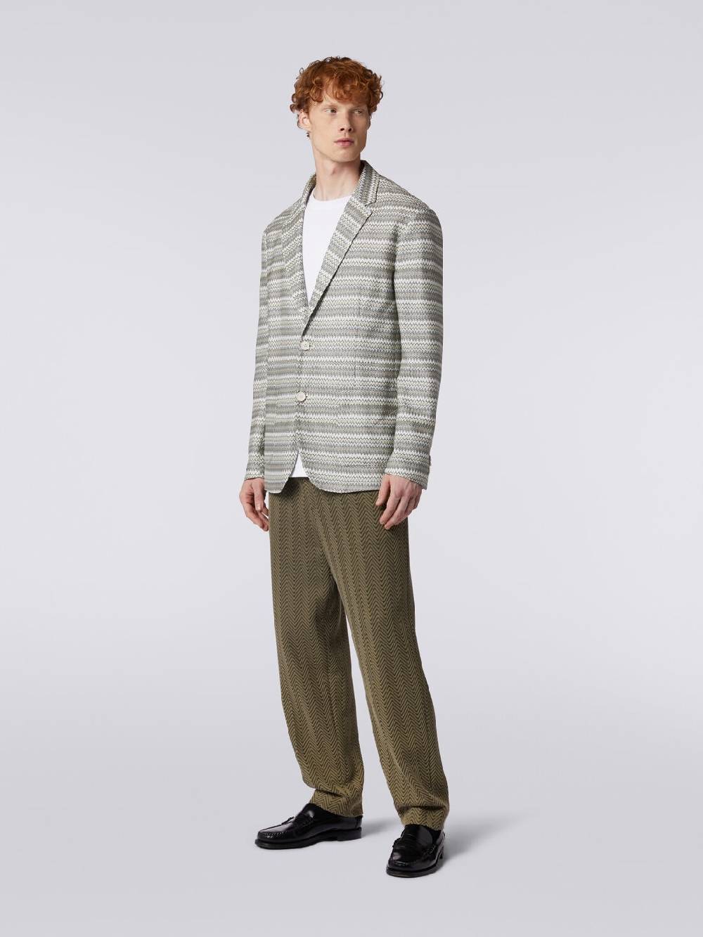 M Missoni Giacca in misto viscosa zig zag Offerta settimanale