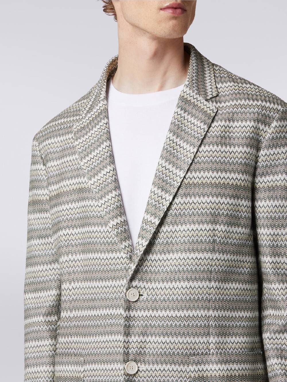 M Missoni Giacca in misto viscosa zig zag Offerta settimanale