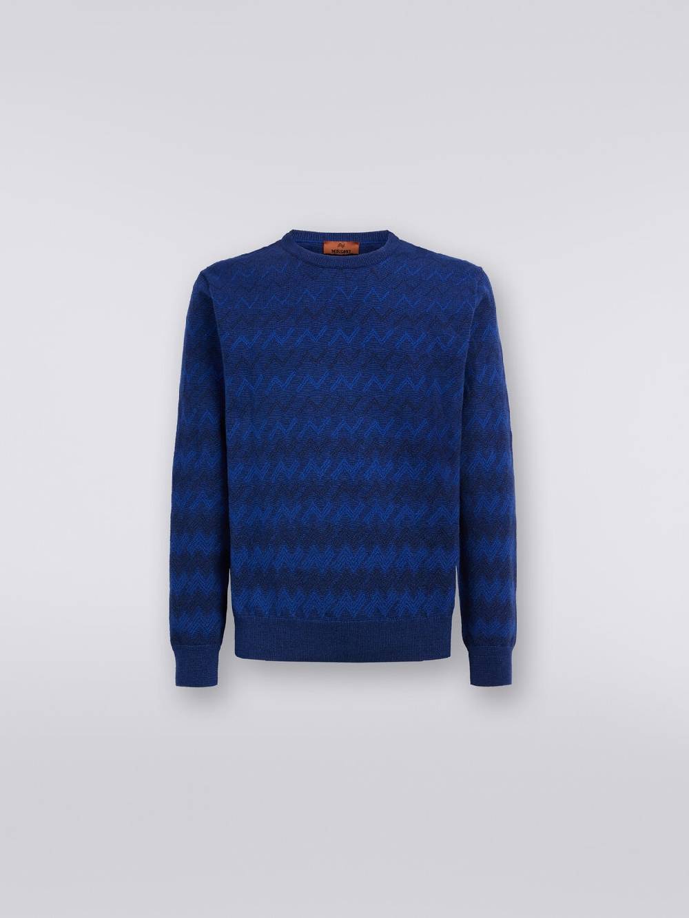 M Missoni Pullover girocollo in cachemire con zig zag Ultimi due giorni