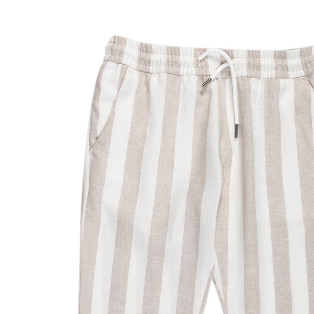 Nupkeet Pantalone lungo Beige e Bianco – Scaro Shopping Online