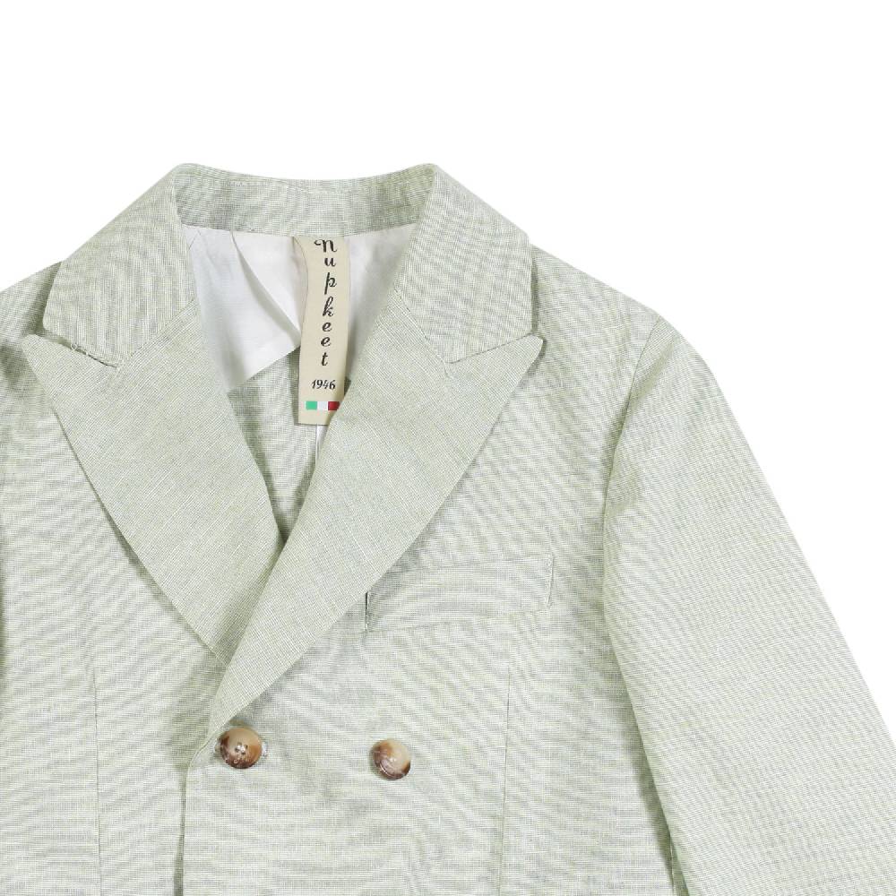 Nupkeet Giacca Verde Doppiopetto – Mussillo Sconto