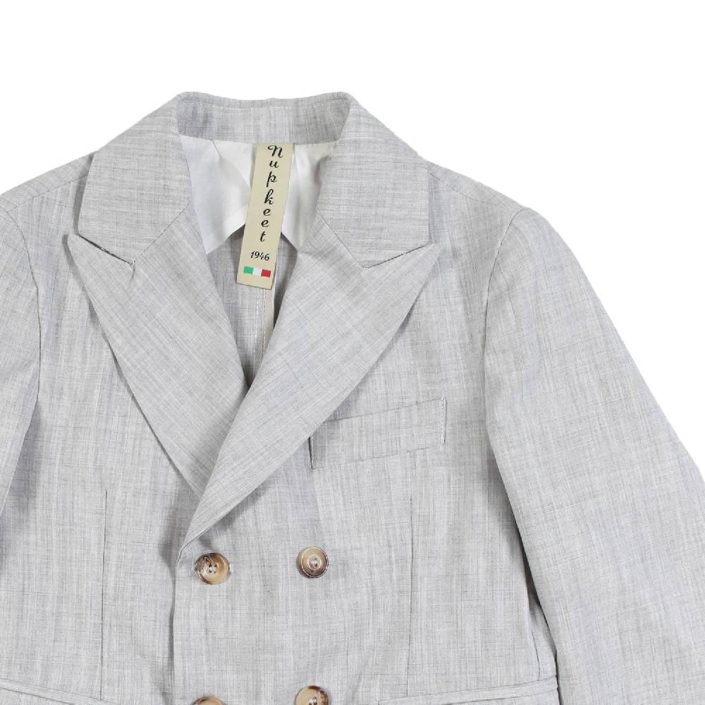 Nupkeet Giacca Grigia – Capone Economico