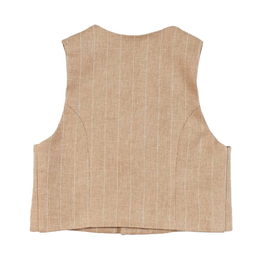 Nupkeet Gilet Beige – Lampuga In Vendita