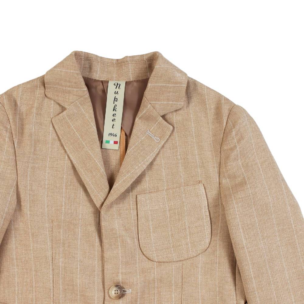 Nupkeet Giacca Monopetto Beige – Cernia Saldi