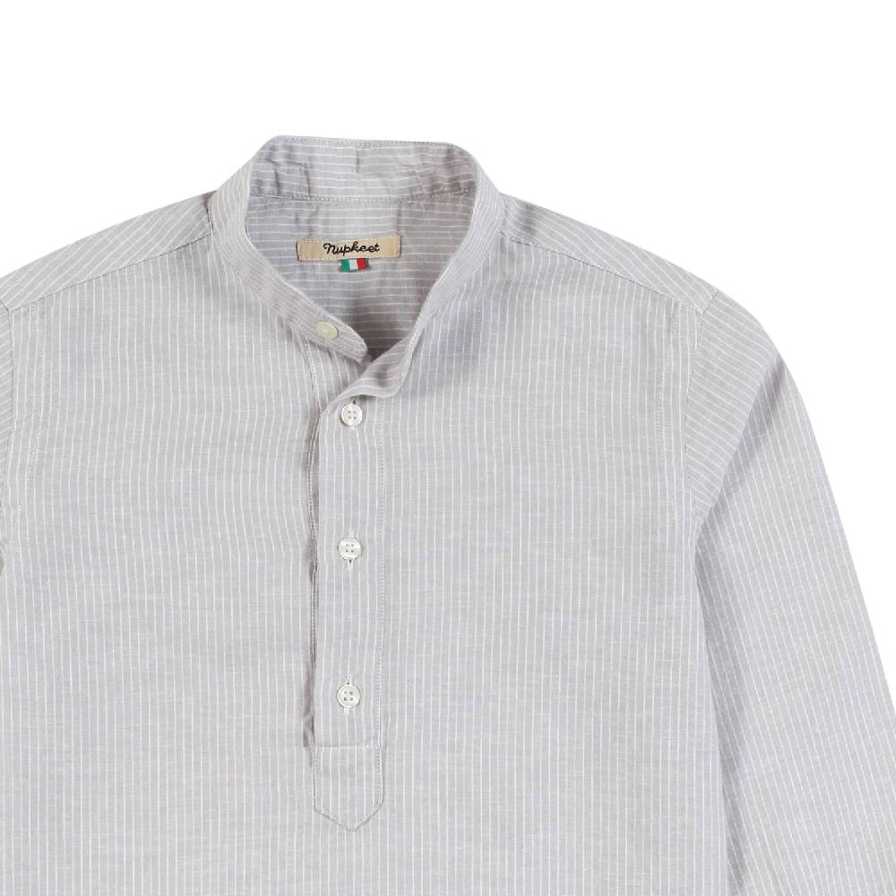 Nupkeet Camicia Coreana Manica Lunga – Papalina Saldi Di Fabbrica