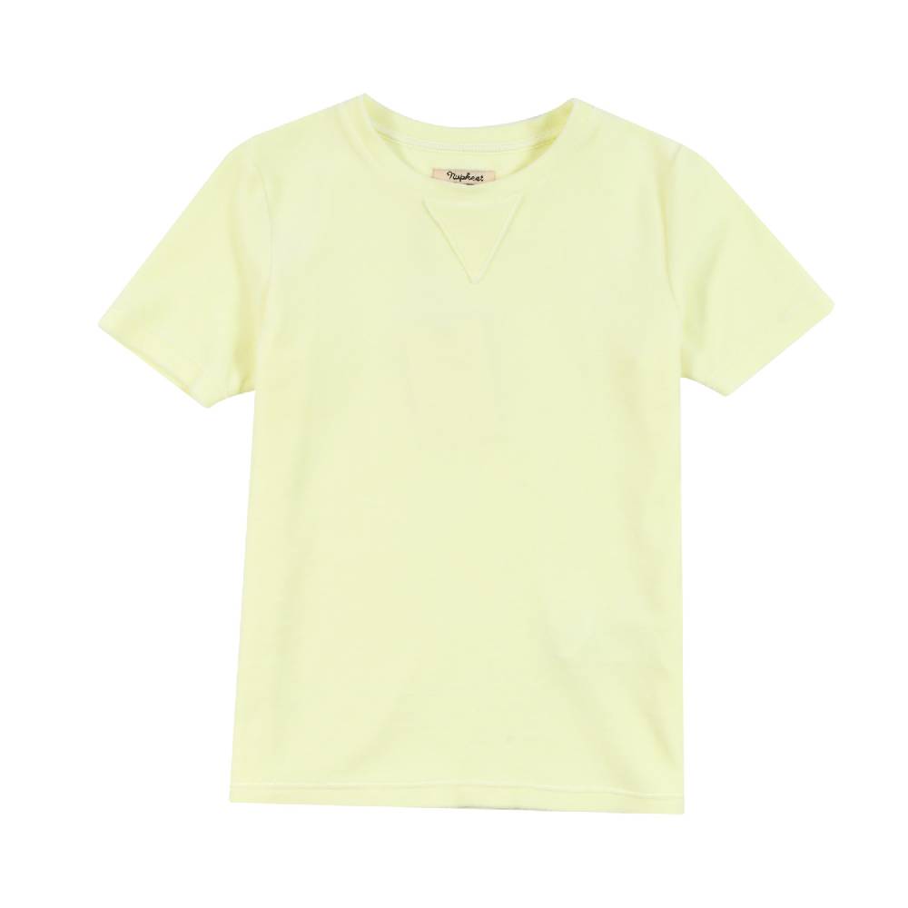 Nupkeet Maglia manica corta gialla – Volpe