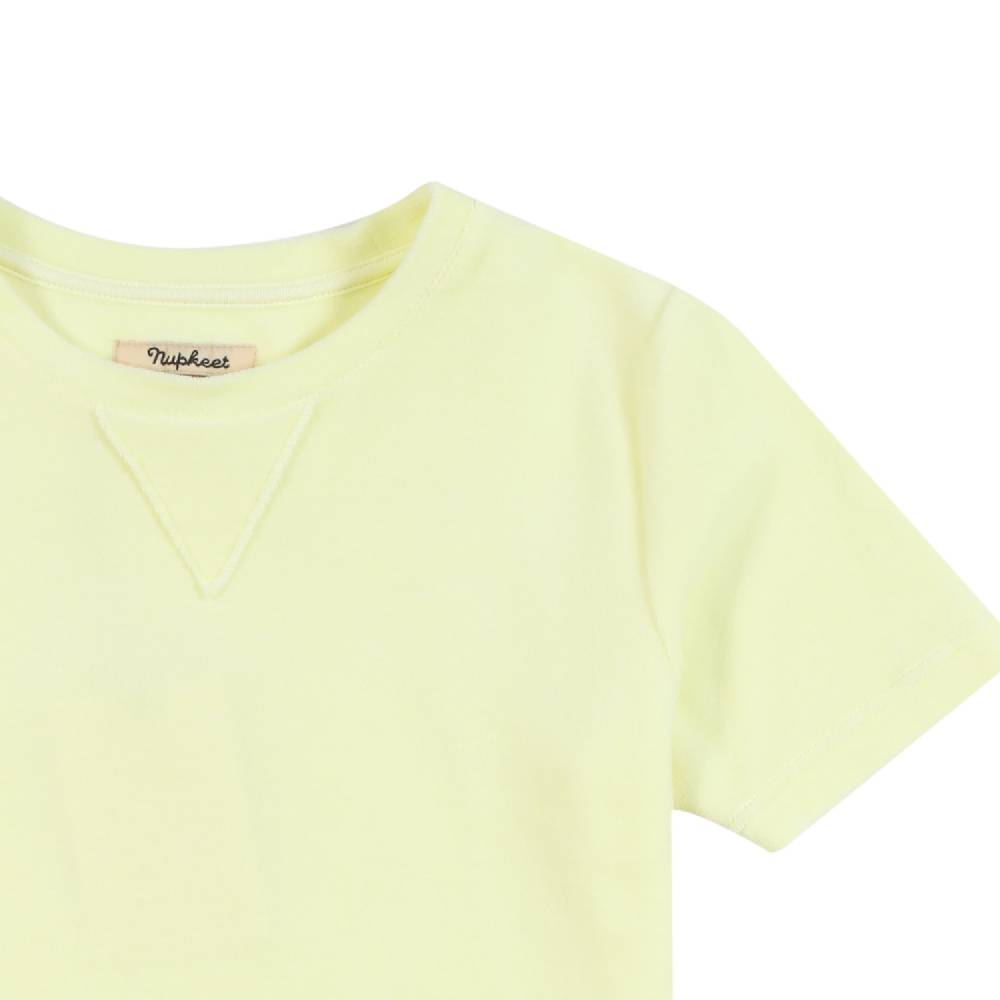Nupkeet Maglia manica corta gialla – Volpe Promozione