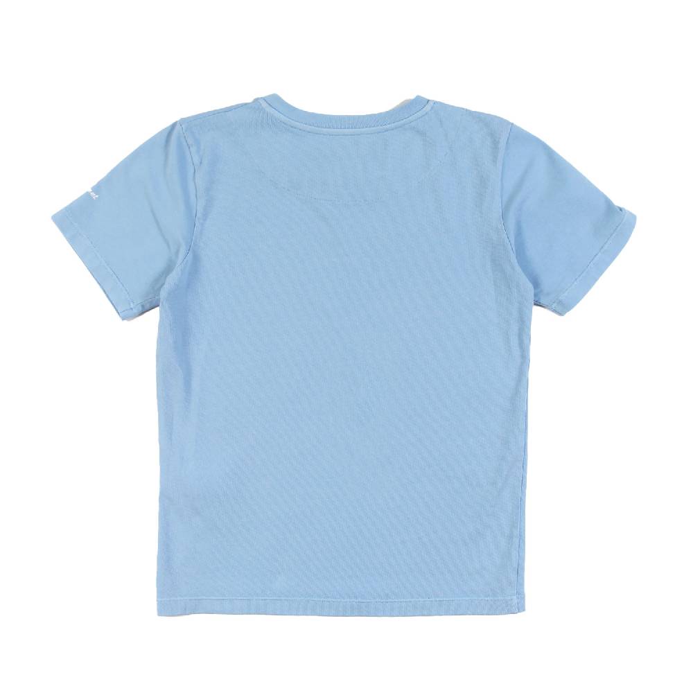 Nupkeet Maglia girocollo celeste – Carango Pezzi Unici