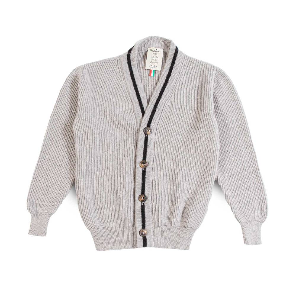 Nupkeet Cardigan Scollo a V Grigio – Poma Acquista Ora