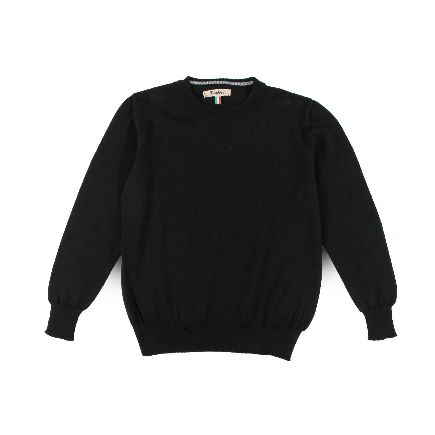 Nupkeet Pullover Girocollo Nero – Lentini Consegna Veloce