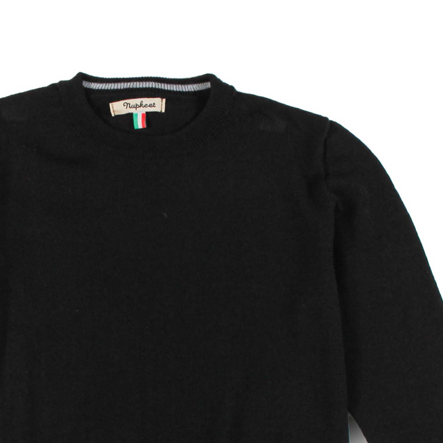 Nupkeet Pullover Girocollo Nero – Lentini Consegna Veloce