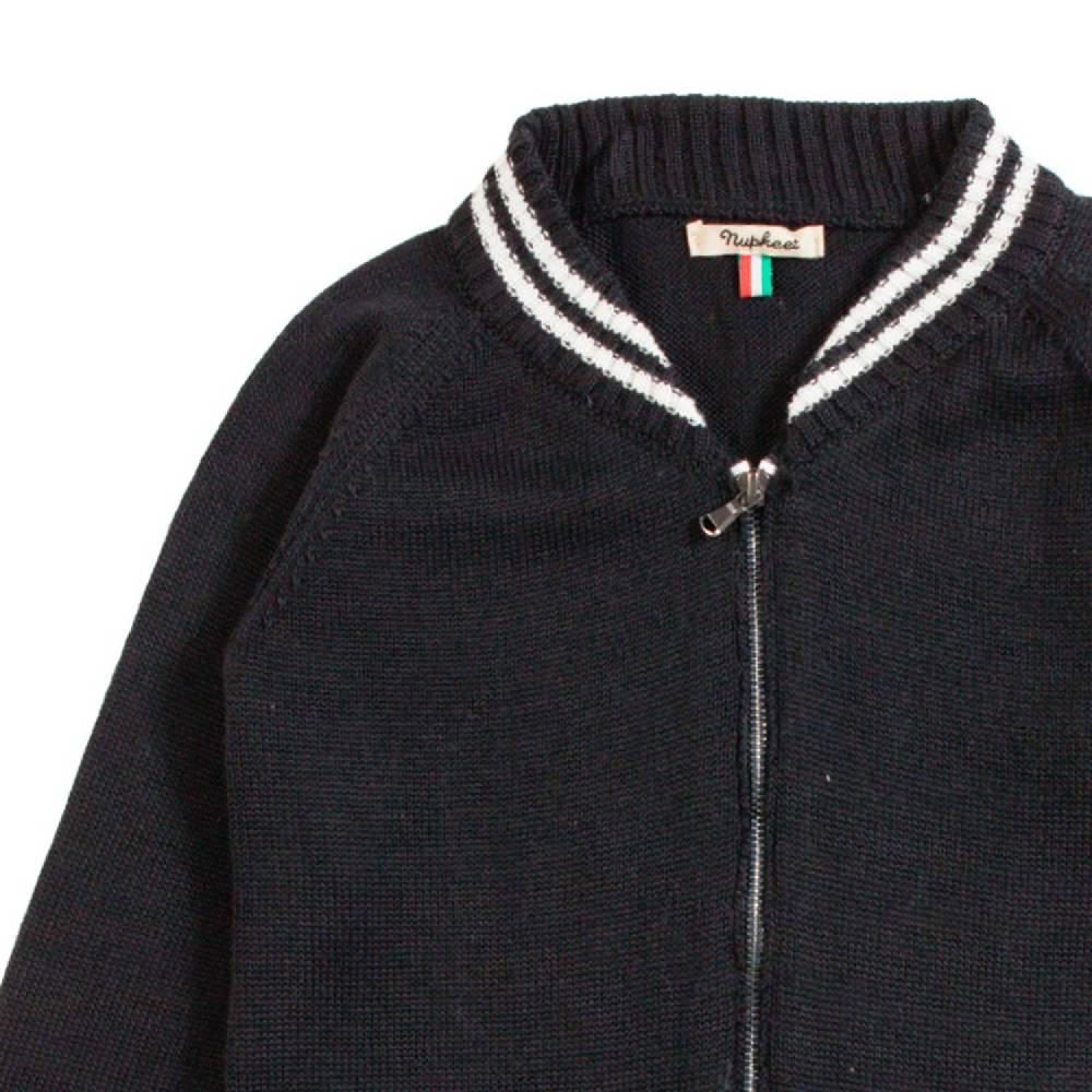 Nupkeet Bomber con Tasche Nero – Ogliastro Shopping Online