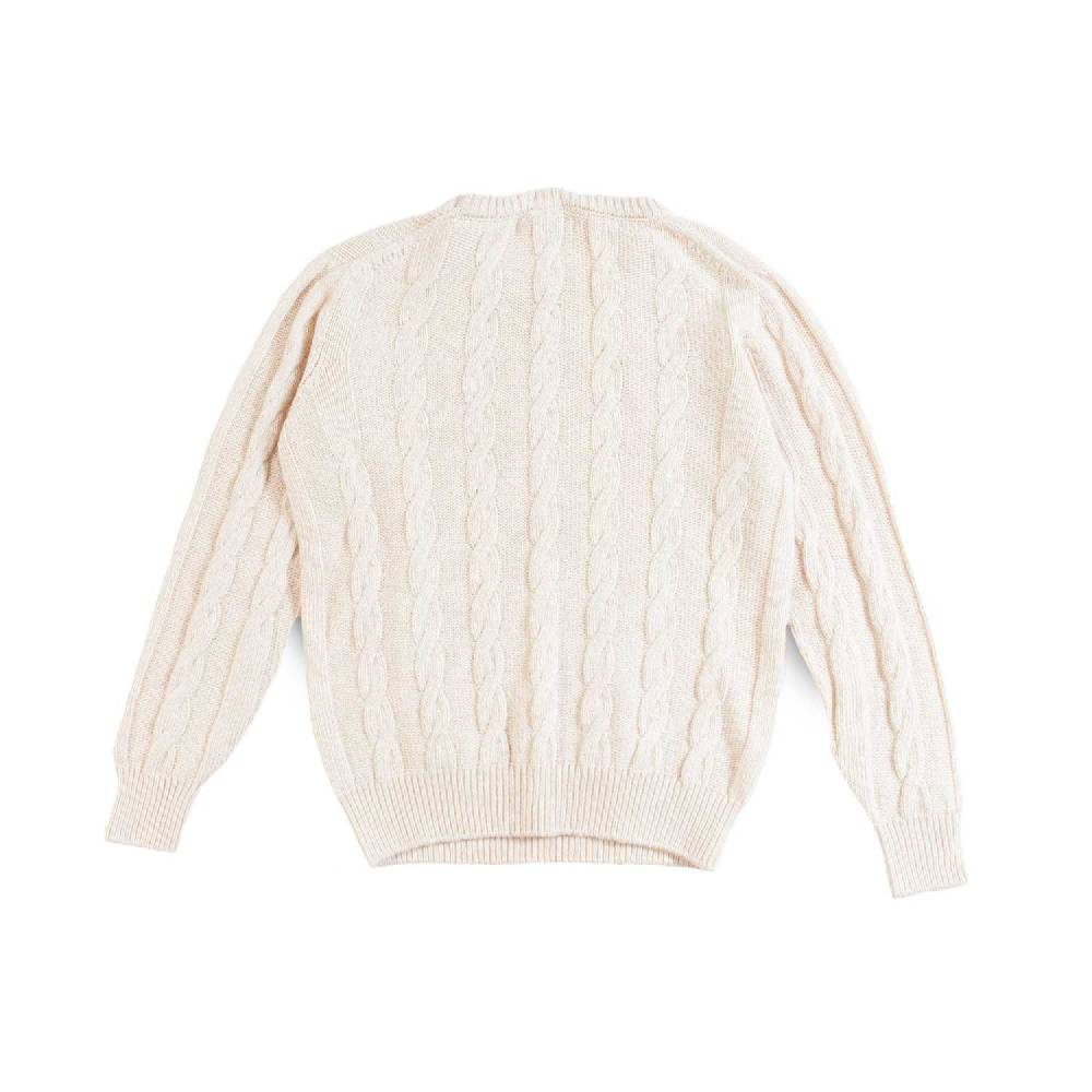 Nupkeet Pullover Girocollo Manica Lunga a Trecce – Varem Prezzo Ridotto
