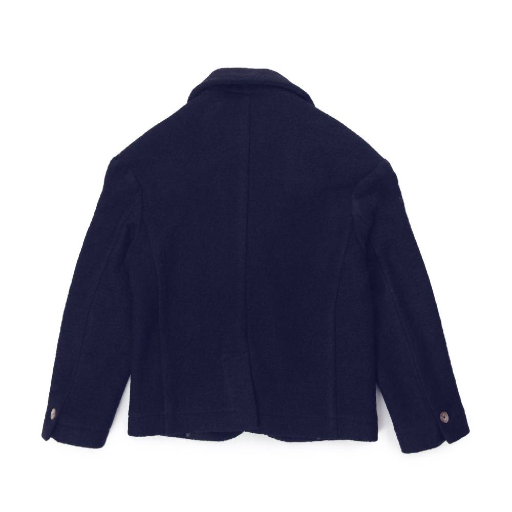 Nupkeet Giacca Davide misto lana blu Offerta
