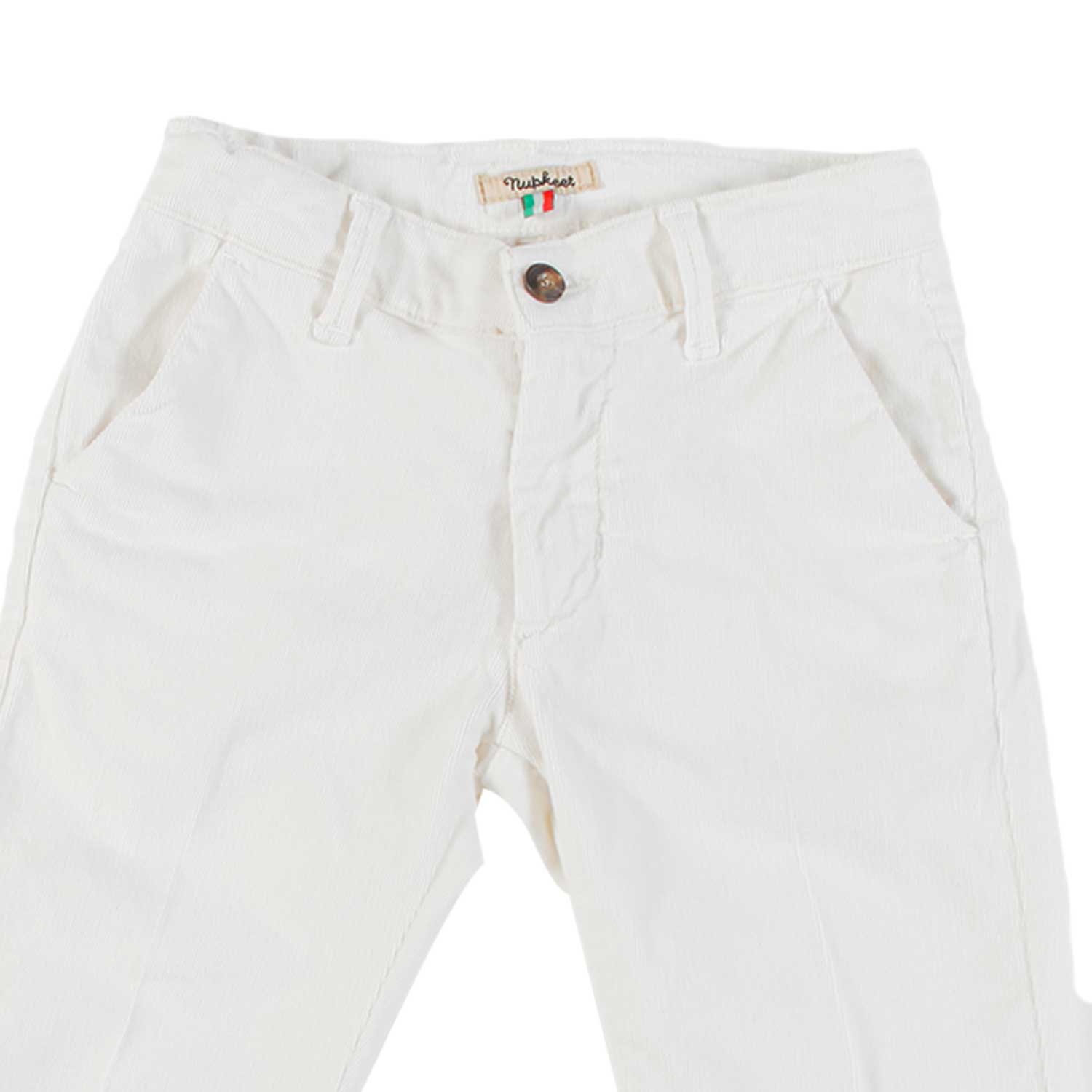 Nupkeet Pantalone Chino in Velluto 2000 Righe Stretch – Monastero Outlet