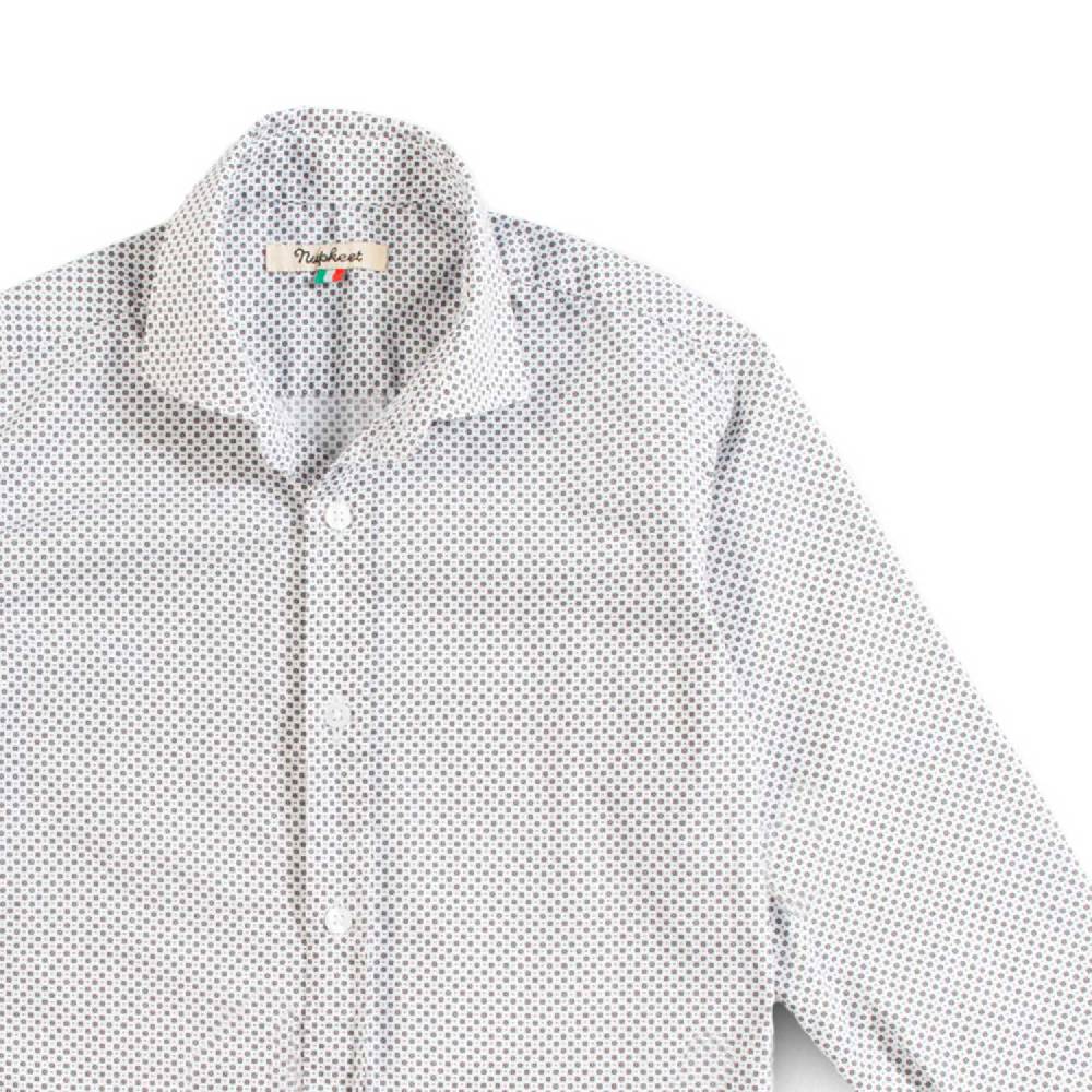 Nupkeet Camicia in Popeline Stampa Fantasia – Maggiore Acquista Ora