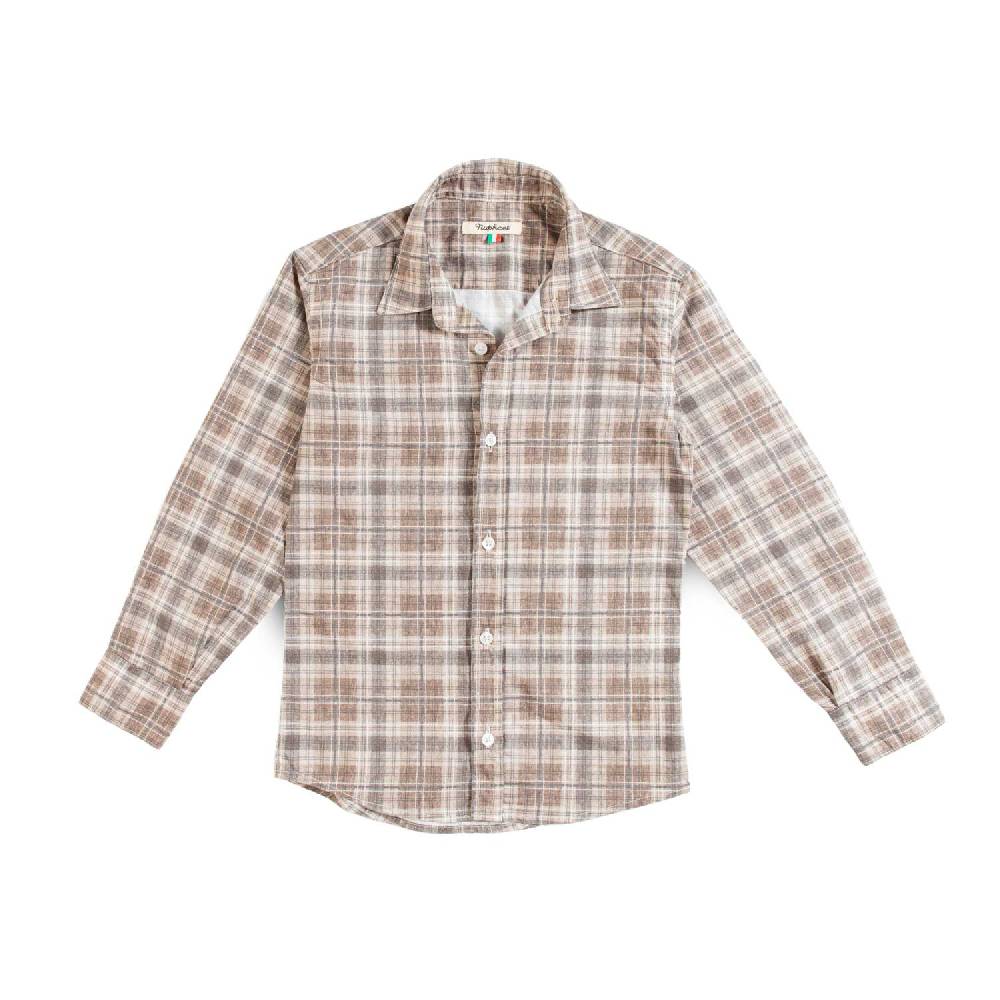 Nupkeet Camicia in Popeline Stampa Tartan – Lucrino Consegna Veloce