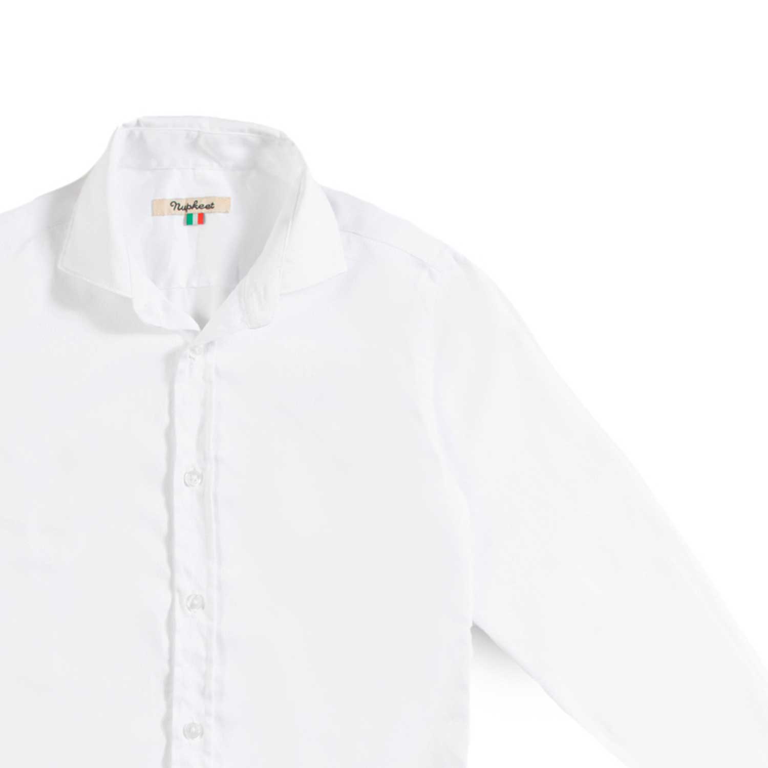Nupkeet Camicia in Piquet Tinto Filo – Comabbio 50% di sconto per tempo limitato