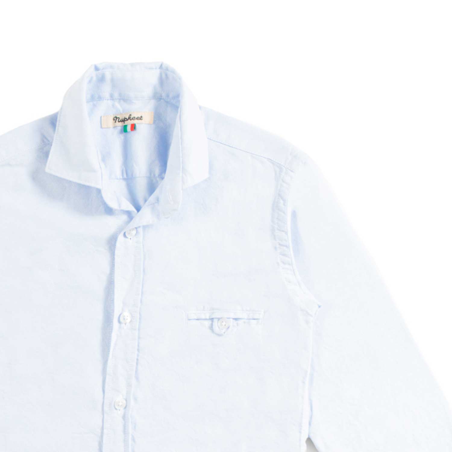 Nupkeet Camicia con Taschino in Oxford – Reale Convenienza