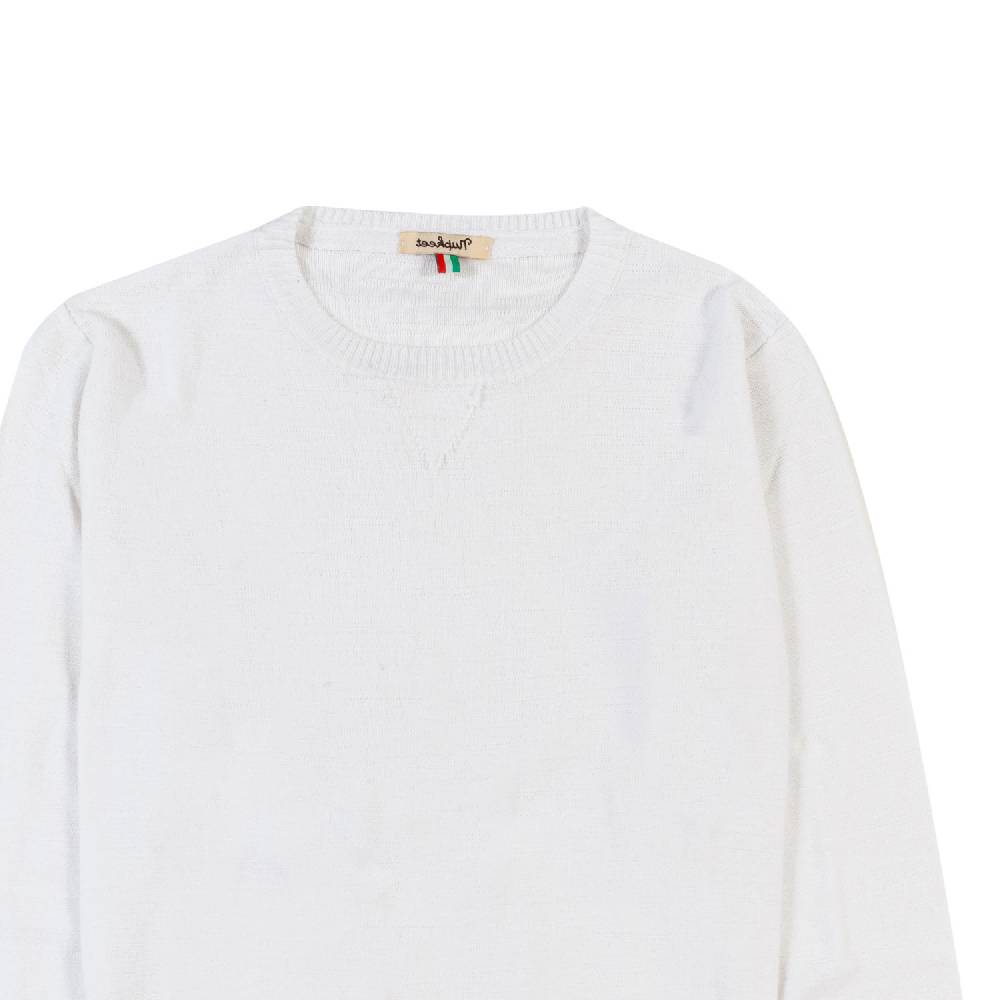 Nupkeet Pullover tricot bianco Capalbio Negozio