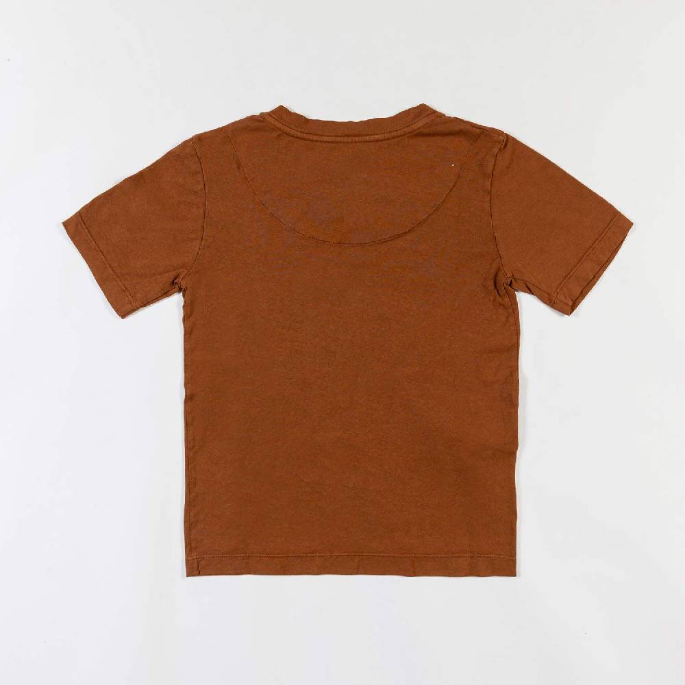 Nupkeet T-shirt marrone cacao Cortina In Saldo