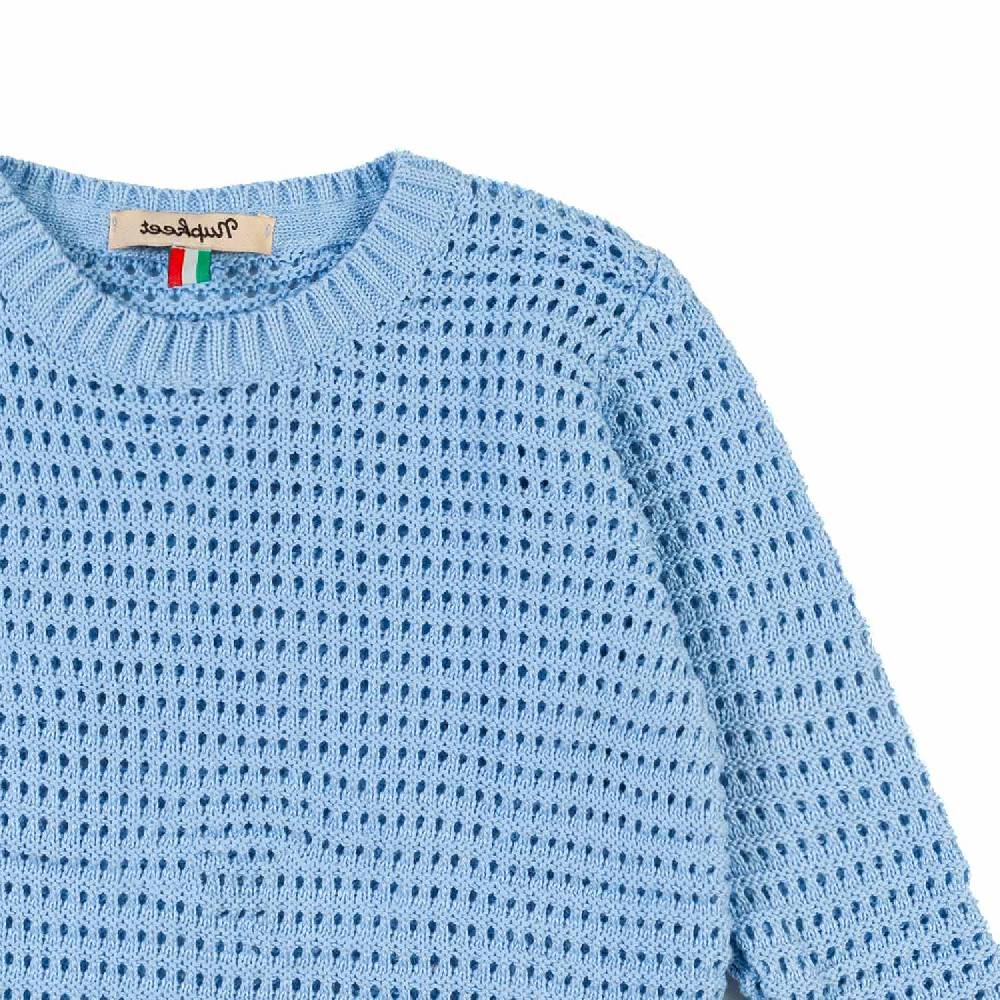 Nupkeet Pullover tricot azzurro cielo Pistoia 2025