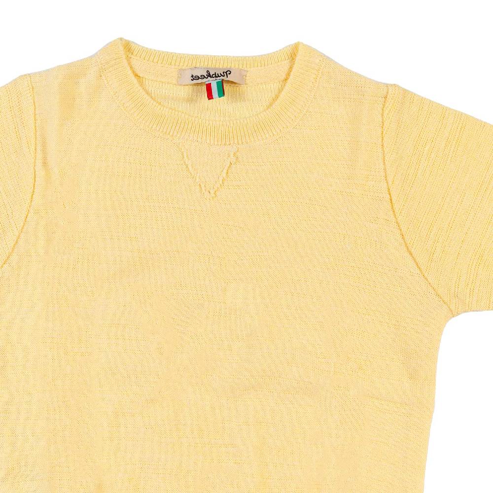 Nupkeet T-shirt tricot giallo banana Fano Italia