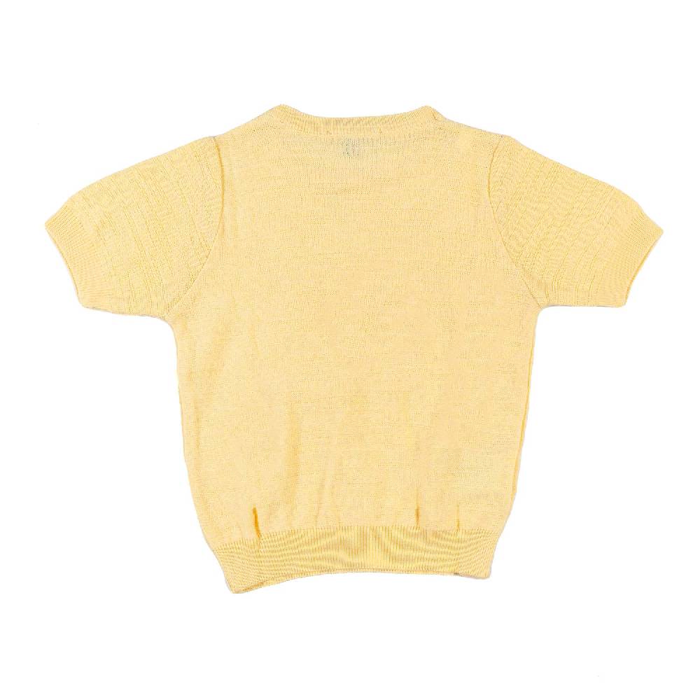 Nupkeet T-shirt tricot giallo banana Fano Italia