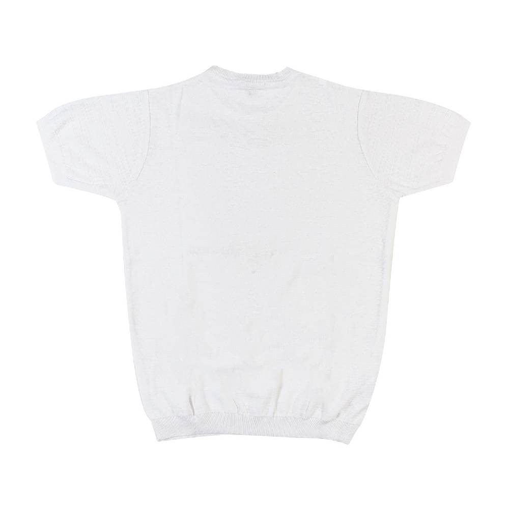 Nupkeet T-shirt tricot bianca Fano 2025