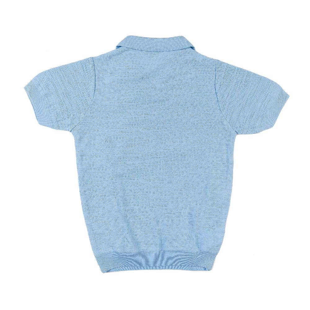 Nupkeet Polo tricot azzurro cielo Taranto In Linea