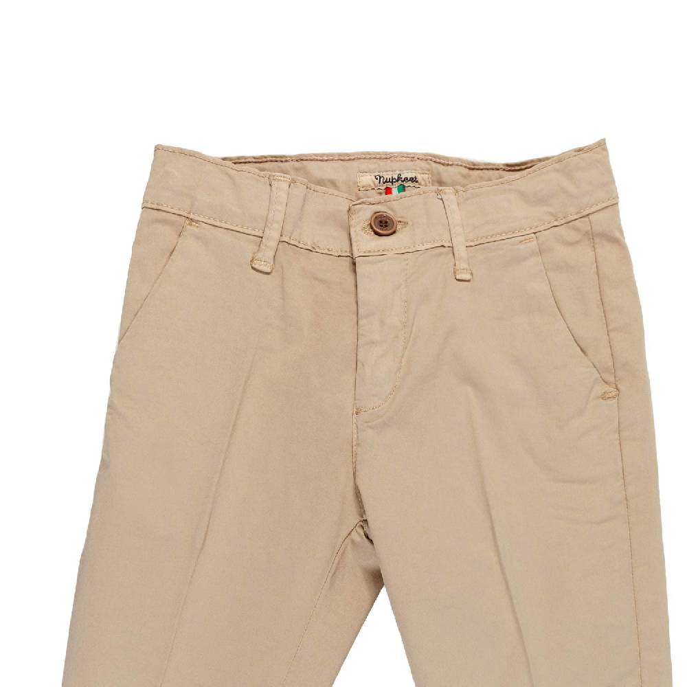 Nupkeet Pantalone raso beige sabbia Piacenza Saldi Di Fabbrica